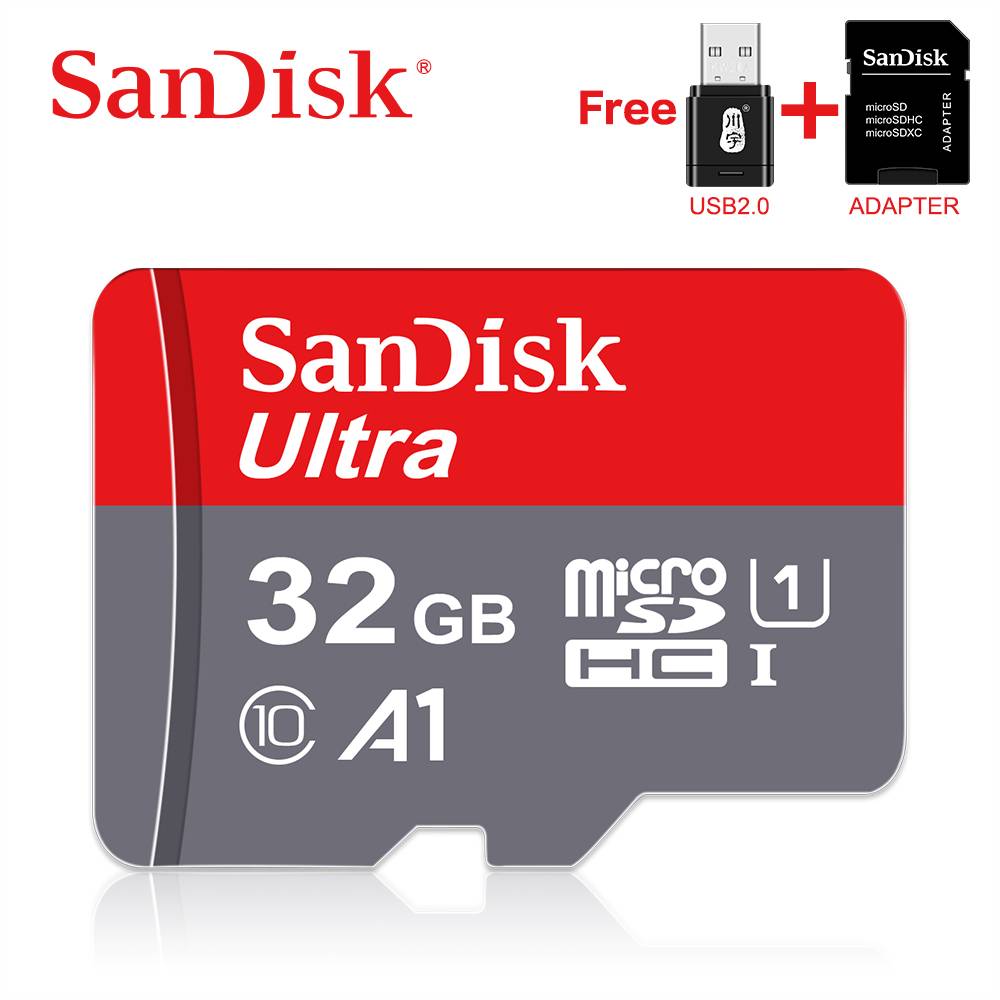 Original sandisk minneskort tarjeta micro sd 16gb 32gb sdhc micro sd 64gb carte sd 128gb sdxc läsa upp to 100m/ s