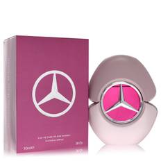 Mercedes Benz Woman by Mercedes Benz Eau De Parfum Spray 3 oz - Elegant Everyday Fragrance - 3 oz / 90 ml / Alcohol, Amber, Woody, Aldehyde, Oils