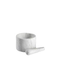 Ellipse Marble Mortar & Pestle