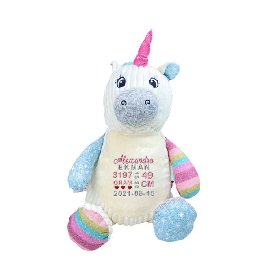 Gosedjur med namn - Rainbow unicorn, CERICE (1993)