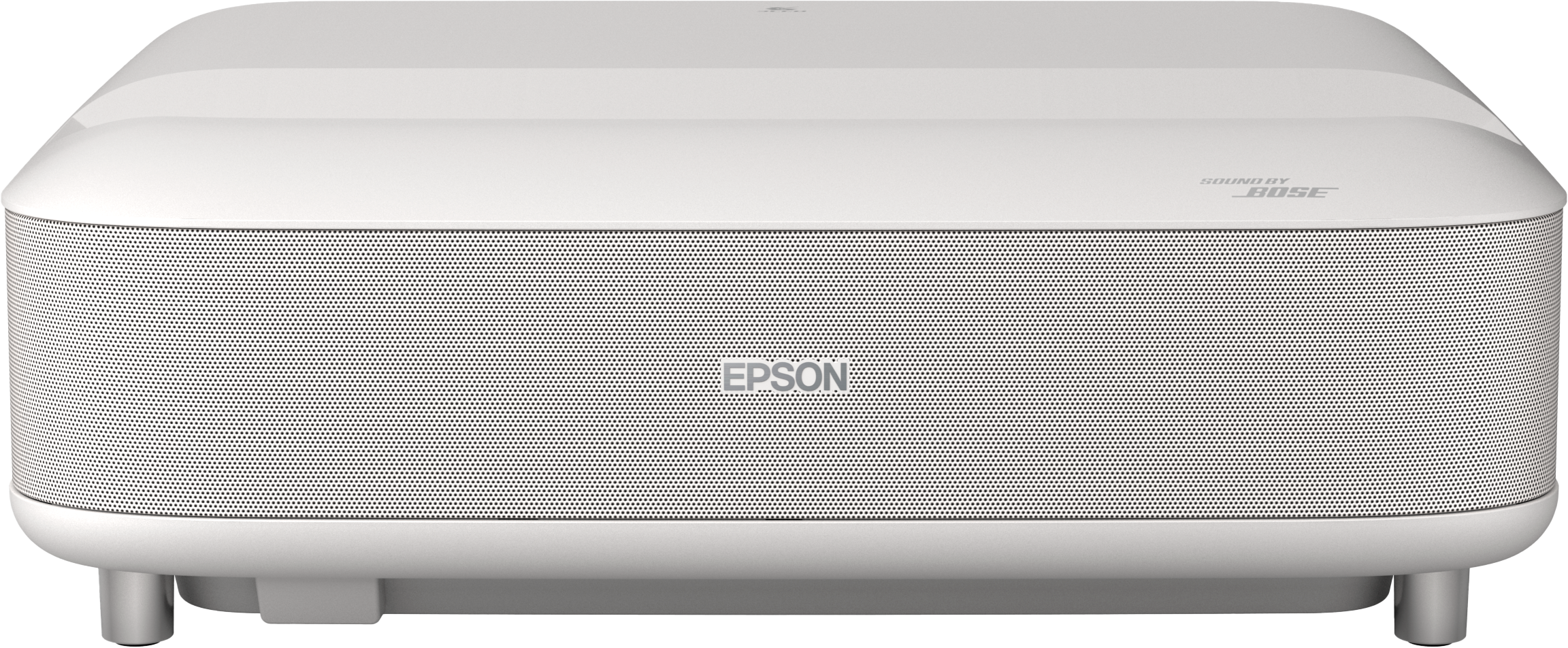 Epson Lifestudio Grand EH-LS670W diamantvit, smart laserprojektor för ultrakort projiceringsavstånd, 4K PRO UHD, Sound by Bose, Google TV, upp till 120-tums bild, fem års garanti*