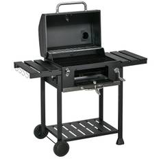 Charcoal BBQ Grill Smoker