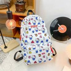 Sanrio Hello Kitty Shoulder Bag Design Sense Niche Large Capacity Sweet Travel Bag New Girls Commuting Floral Shoulder Bag Women Backpacks - Multicolor