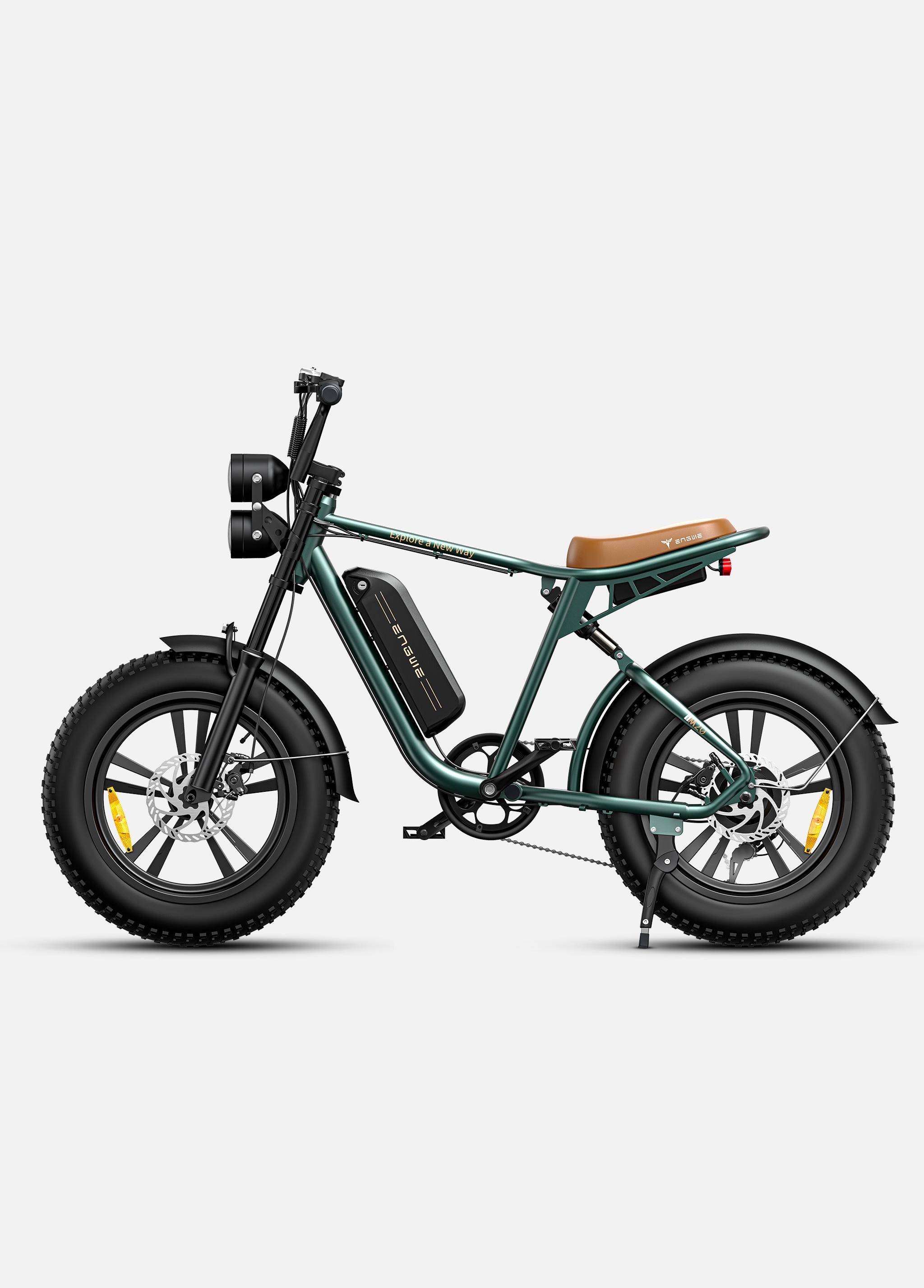 ENGWE M20 Adult Electric Bike 20*4.0'' Fat Tires with 750W Brushless Motor Electric Off-Road Bicycle 48V13AH Battery Urban Commuting E-Bik