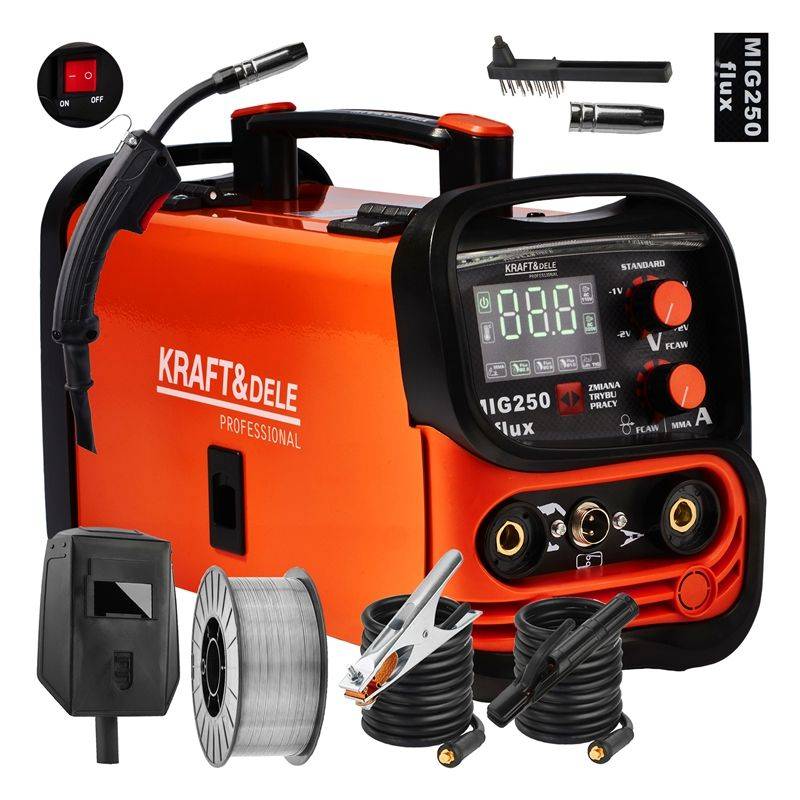 Svetsmaskin 250A – MIG / MMA / LIFT TIG 3-i-1