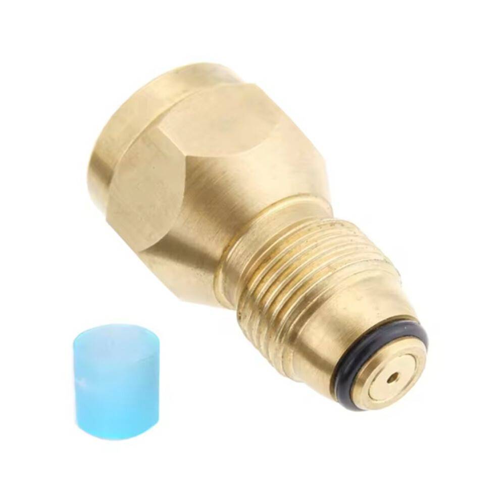 Propane Tank Refill Adapter One Pound Propane Tank Pol to Qcc1 Tank Adapter Cylinder Canister Filler Coupler
