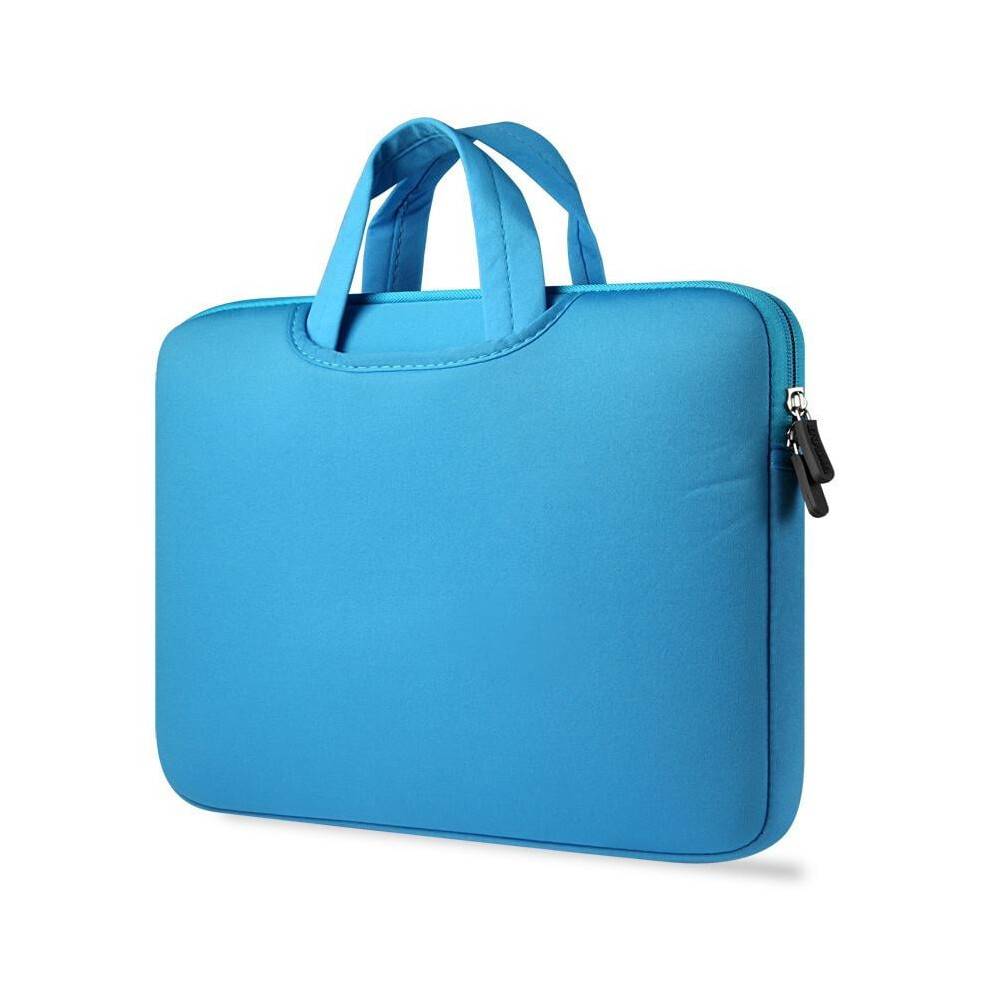 11"-15,6" vandafvisende laptoptaske i ruskind, kompatibel med iPad, MacBook, Samsung Chromebook, HP, Acer, Lenovo – grøn