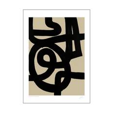 Poster&Frame Plakat - Intuition Collection 06 - B 50 x L 70 cm - Papir - Sort