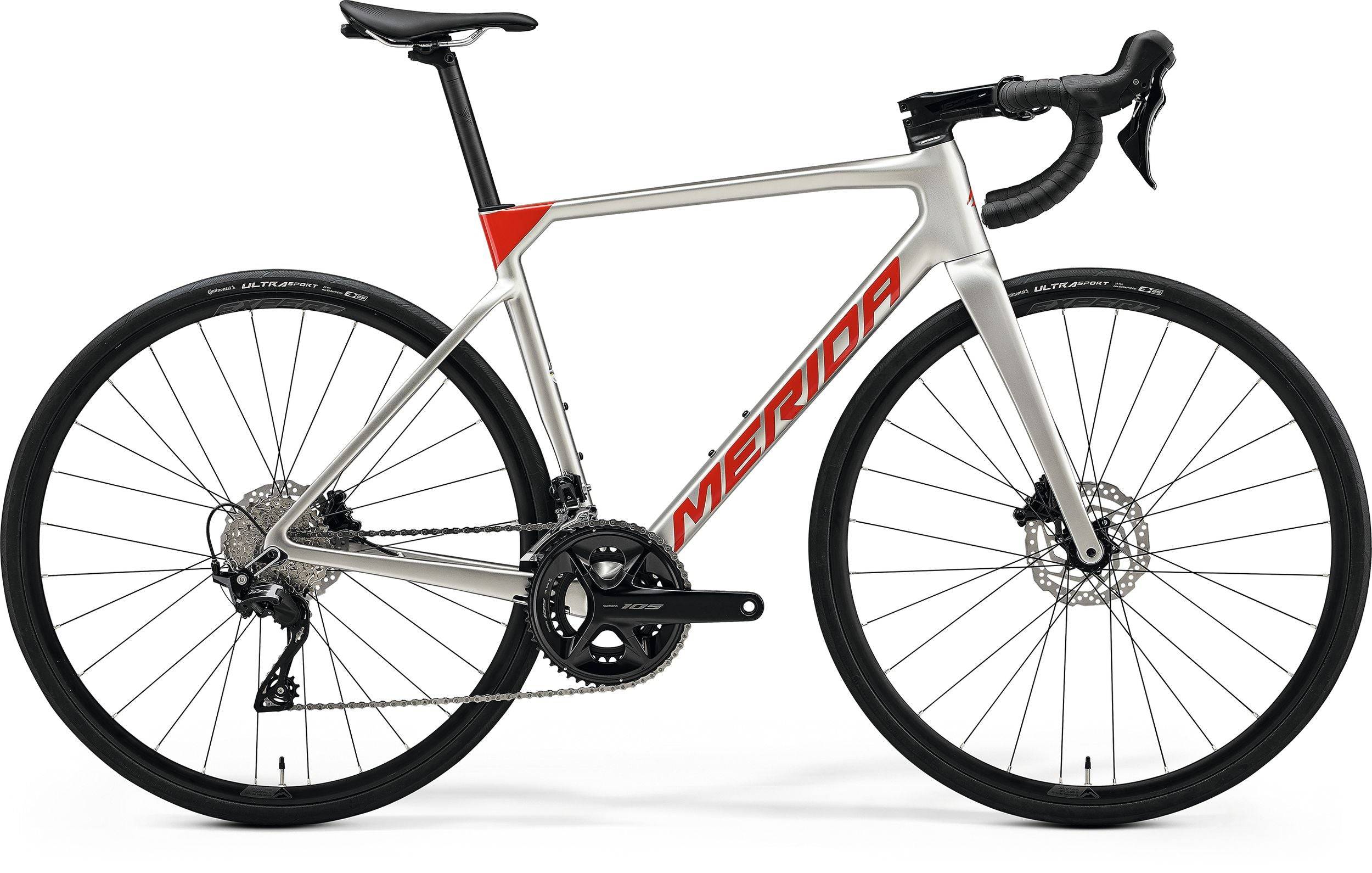 Merida Scultura 4000 2024 - Shimano 105 12sp - Merida Expert SL - 106 / XXS / Titan (race red)