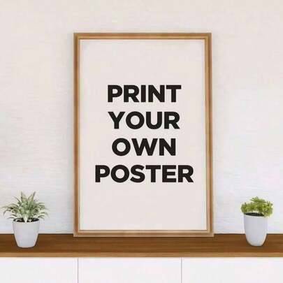 Personlig fotoposter utan ram, väggkonsttryck, anpassad film-, familje- och bröllopsposter för vardagsrum, heminredning och inflyttningspresent - Multifärgad (20cm*30cm,30cm*40cm,40cm*60cm,50cm*70cm,40cm*50cm)