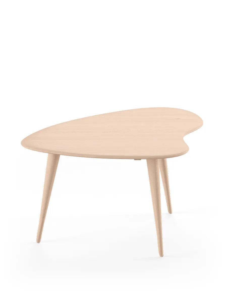 Strawberry Sofabord fra Naver Collection Hvidolieret eg / Benhøjde: 51 cm / Uden stålkapper - Jacobsen Plus