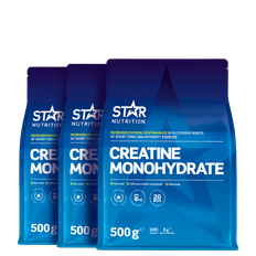 3 x Kreatin Monohydrat 500 g