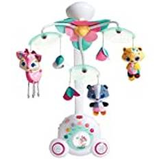Tiny Love Soothe 'n Groove Mobile, 2-in- Musik Mobile Baby elektrisch, 0+ Monate, visuelle Stimulation, 18 Melodien, 40 Minuten Musik, Tiny Princess Tales