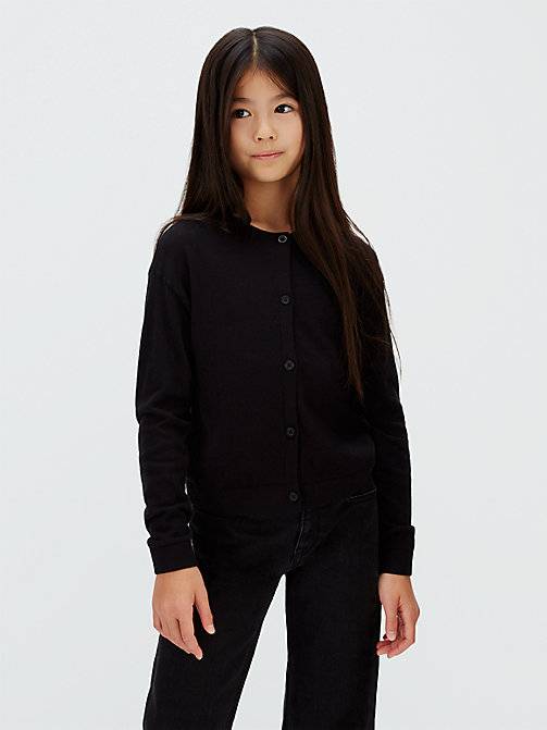 Cardigan Jumper - Black - 14 years (164 cm)