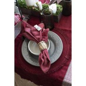 Bordløber i jute VILGOT <br><br> 40 x 140 cm <br><br> Vælg mellem 2 farver <br><br> RESTSALG <br><br>