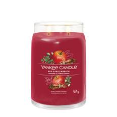 Candela Red Apple Wreath Giara Signature Grande 567 gr