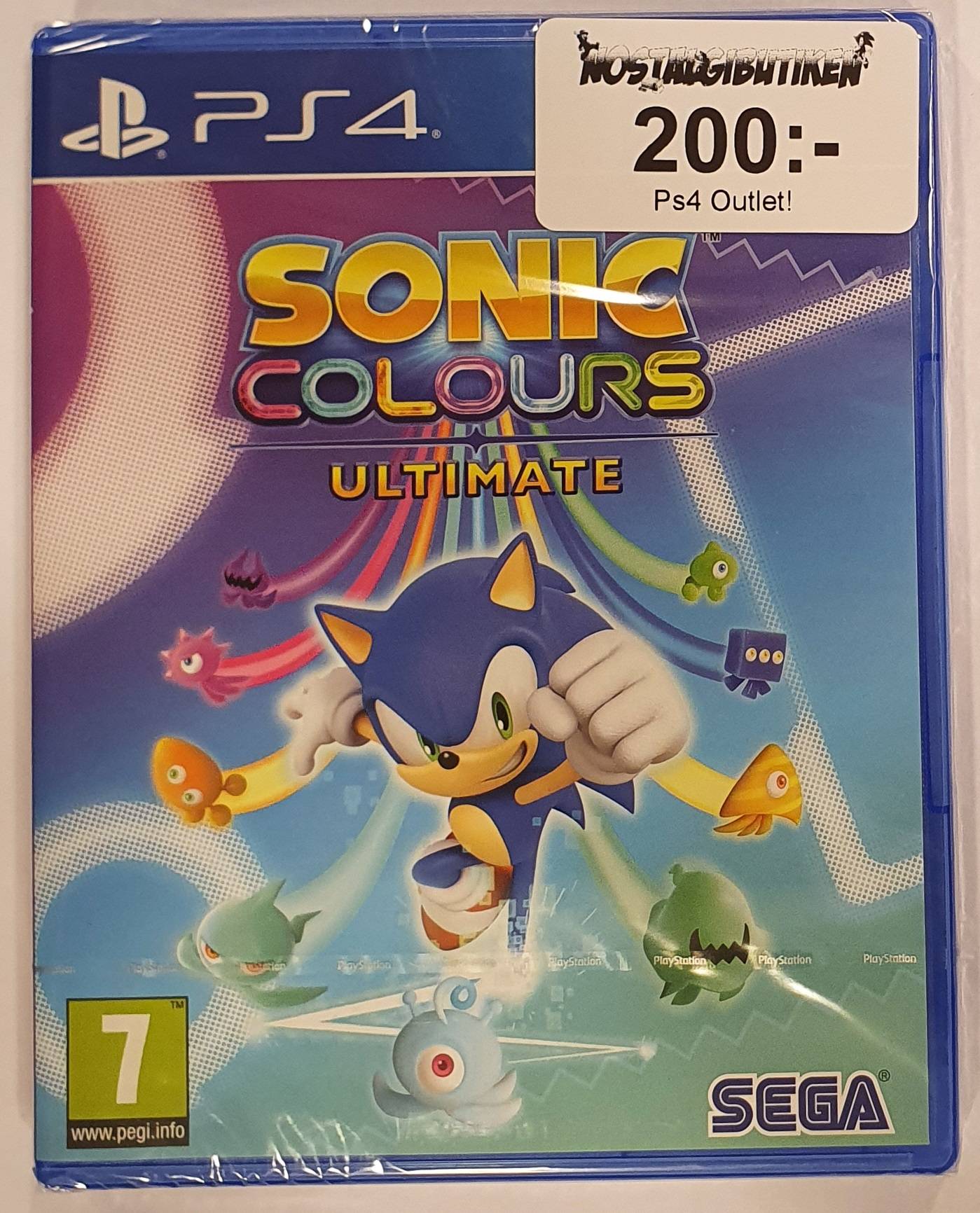 PS4 Sonic Colours Ultimate (Nytt)