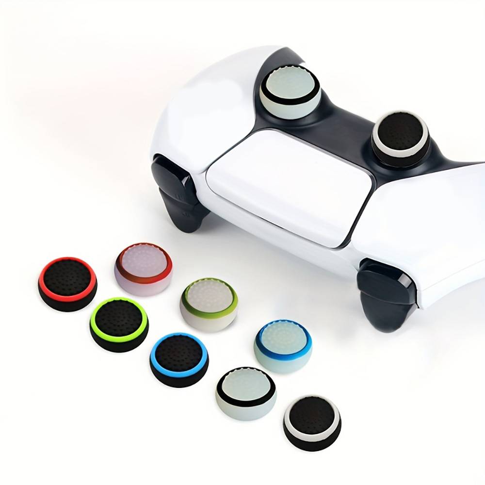 4Pcs Silicone Gel Thumb Grips Cover For Sony PS5/PS3/PS4 For XBOX One /360 Controller for PS4 Pro Slim Controller
