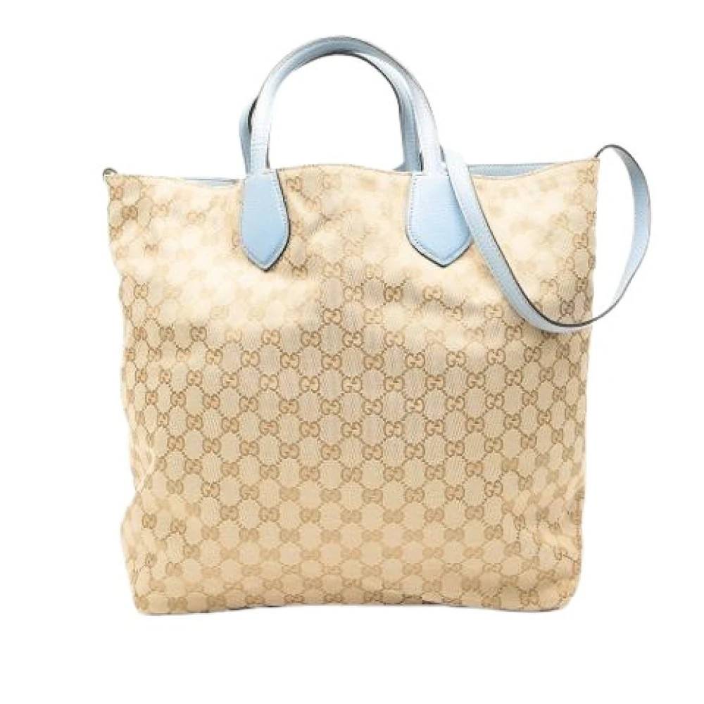 Gucci Vintage - Pre-owned Canvas Tote Bag Vintage - Dam - ONE Size -