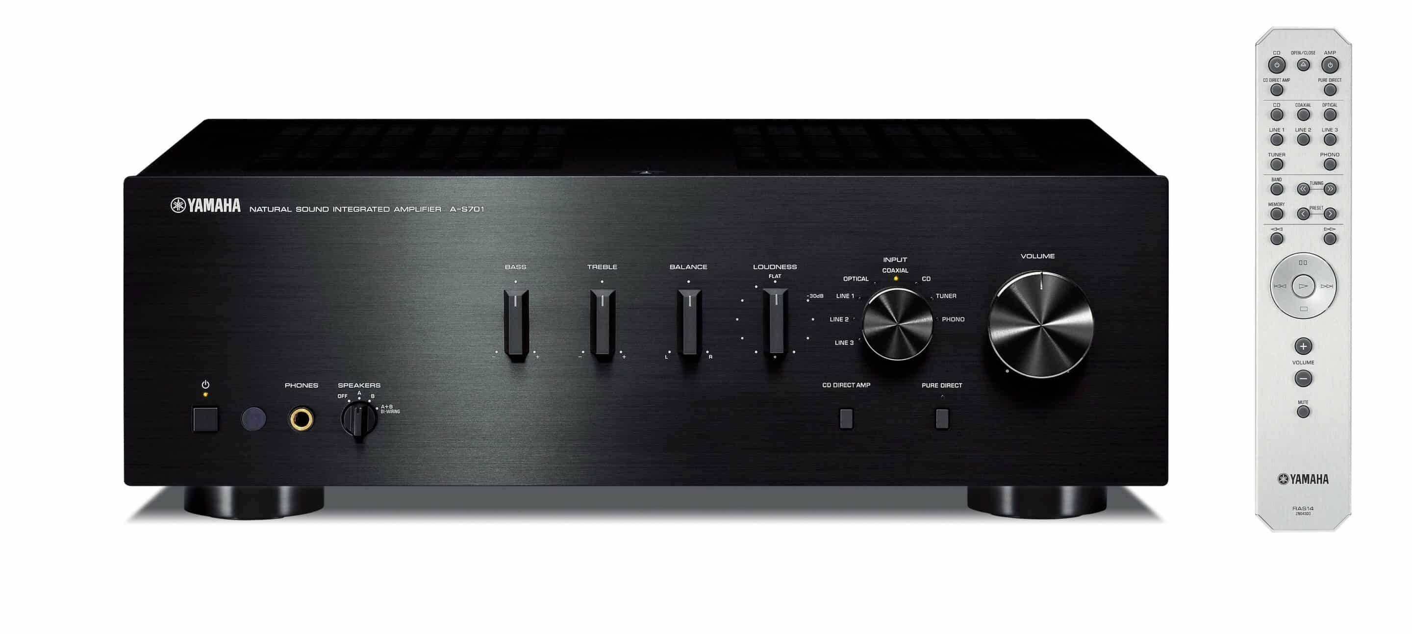 Yamaha A-S701 MKII - Svart - Förstärkare