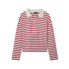 NAME IT Bluser & t-shirts rød / hvid - rød / hvid - 122-128