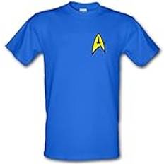 T-Shirt Star Trek Captain Kirk TOS Command av tung bomull