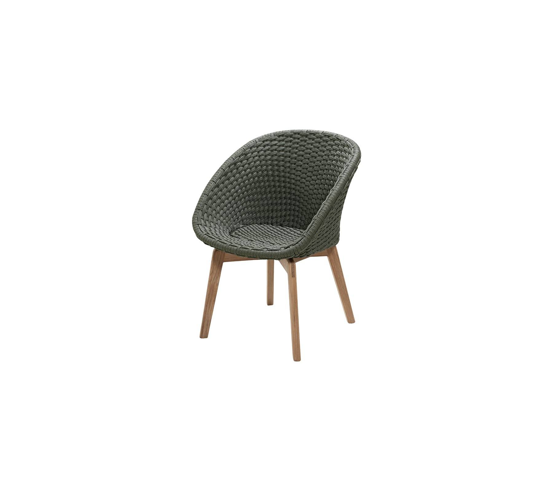 Cane-Line - Peacock stol m/teak ben