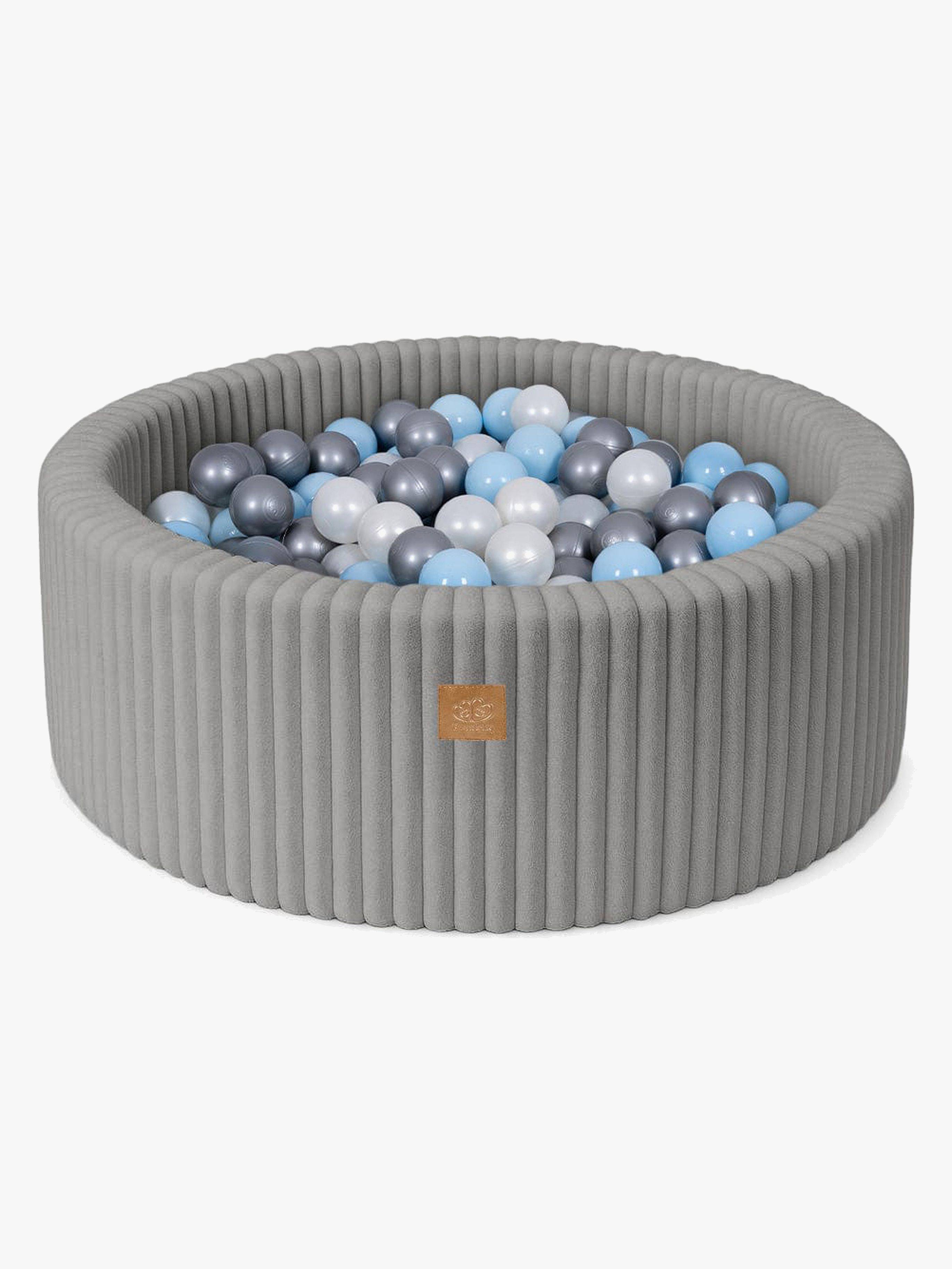 MeowBaby Churros Boldbassin Moon Grey, Blue/Silver