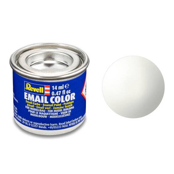 Revell hobbyfärg 14 ml - 04 White / gloss - Vit