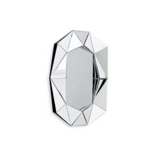 Reflections Copenhagen - Diamond Small Mirror Silver - Halvkroppsspeglar - Andrea Larsson