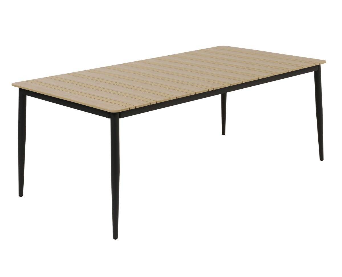 Malmø Havebord 100x200 cm - Nonwood / Mørkegrå