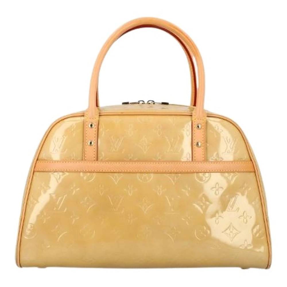Louis Vuitton Vintage Pre-owned Tompkins Square Håndtaske - Vintage - Dame - Beige - ONE SIZE - Uld