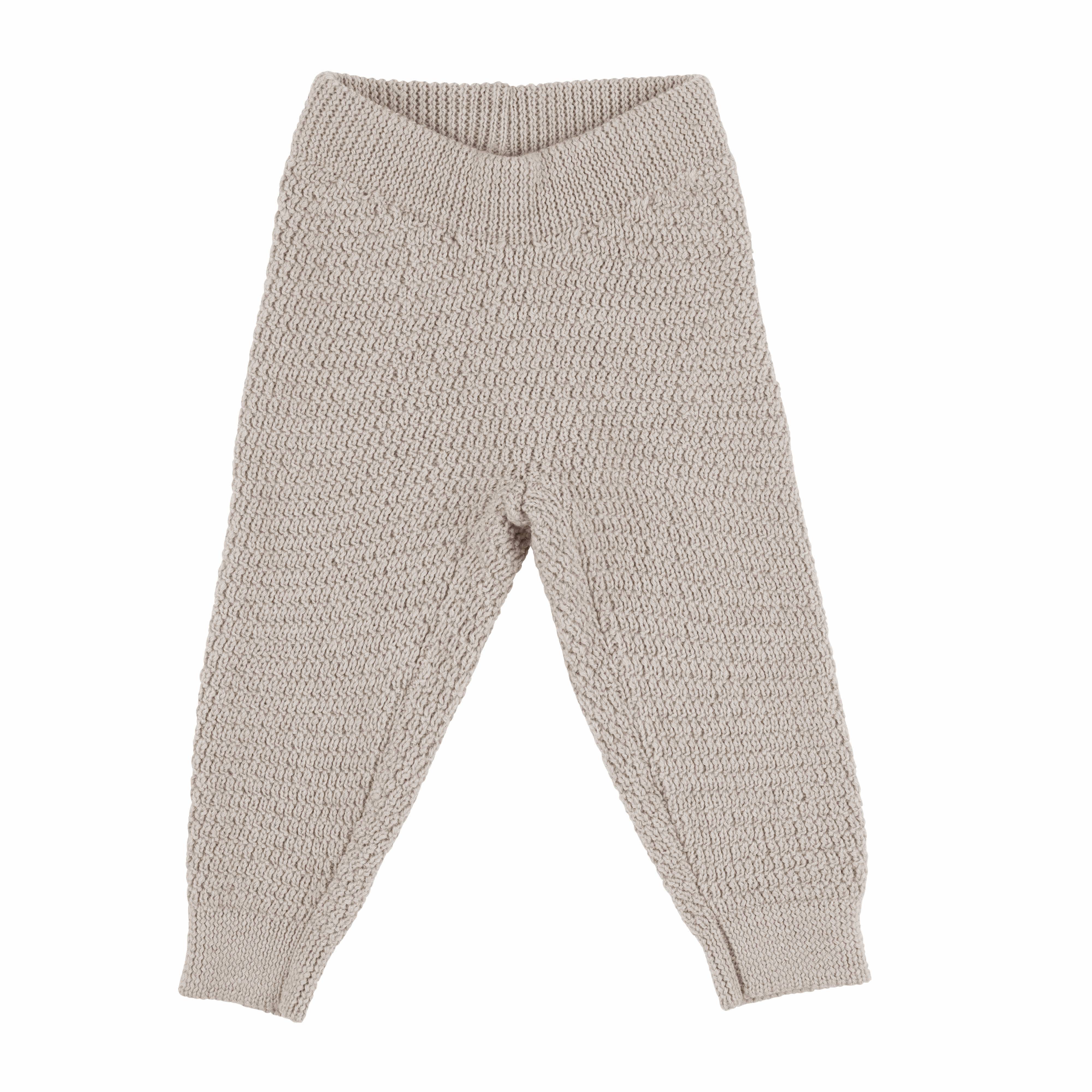 Voksi Wool Pants Honeycomb Seashell Sand-98/104 | Voksi