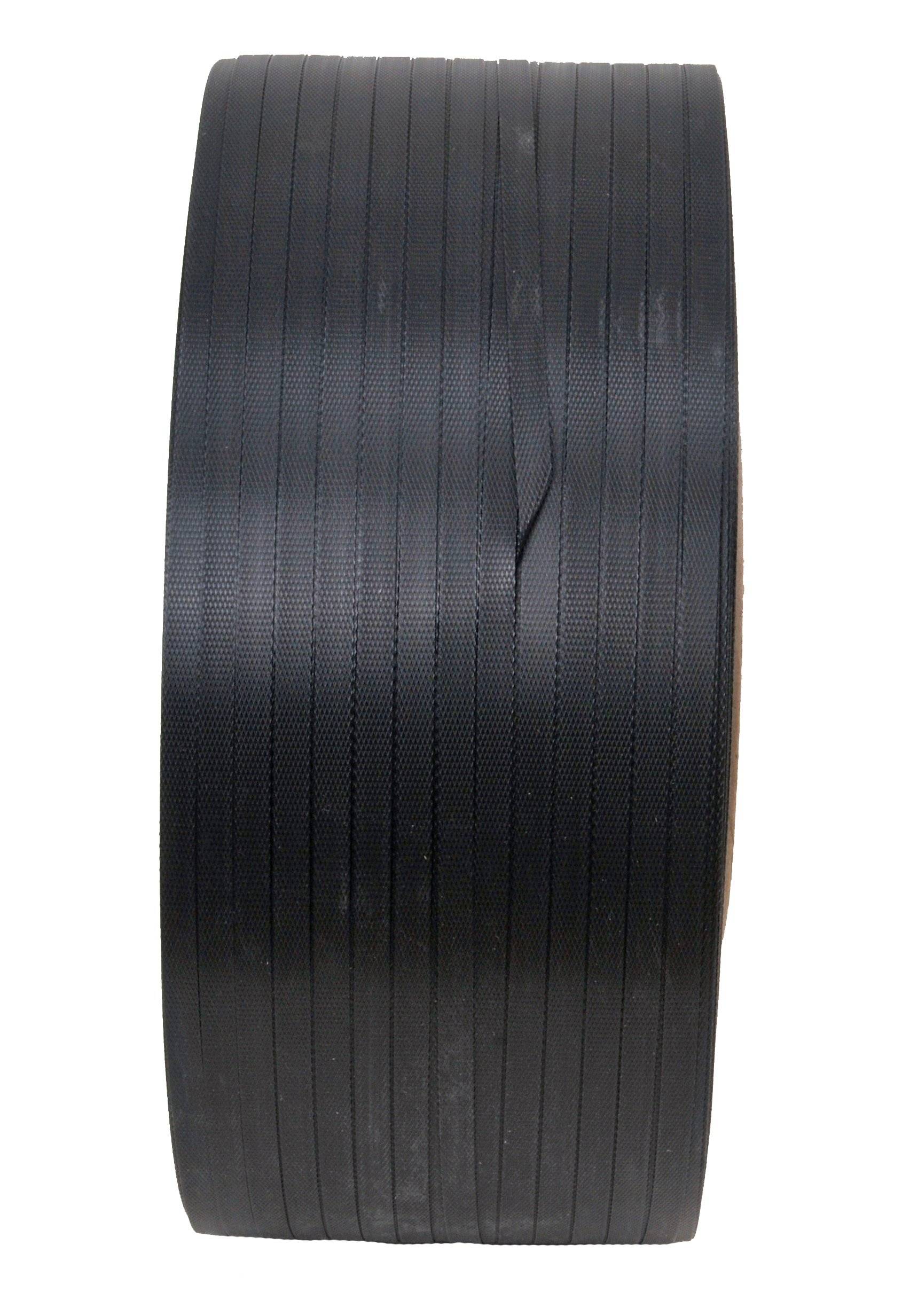 PP-band NMH Packaging Svart, 9x0,60 mm, 3000 m (9x0,60mmx3000m)