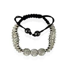 Bracelet Kristall-Disco Ball Armband
