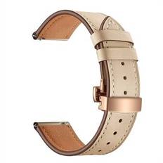 20mm äkta läderklockarmband för Huami Amazfit GTR 42mm