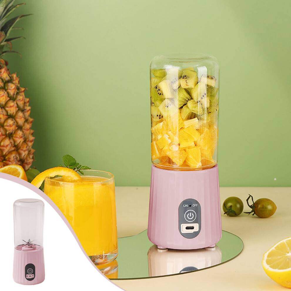 Bærbar USB-genopladelig blender med 6 blade
