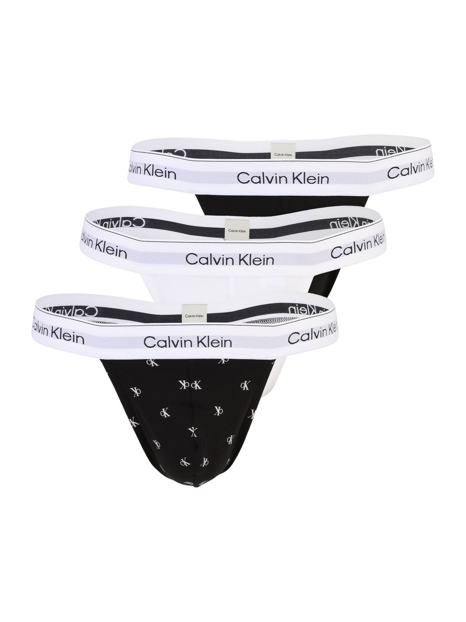 Calvin Klein Underwear Trosa svart / vit