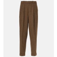 Polo Ralph Lauren Wool-blend tweed straight pants