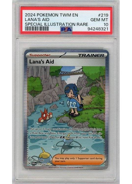 Lana's Aid - 219/167 - PSA 10.
