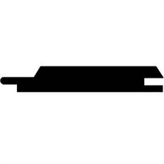 TGV Beklædningsbrædder Sorte 25x125 mm (22x120 mm) 360 cm - Wood Online