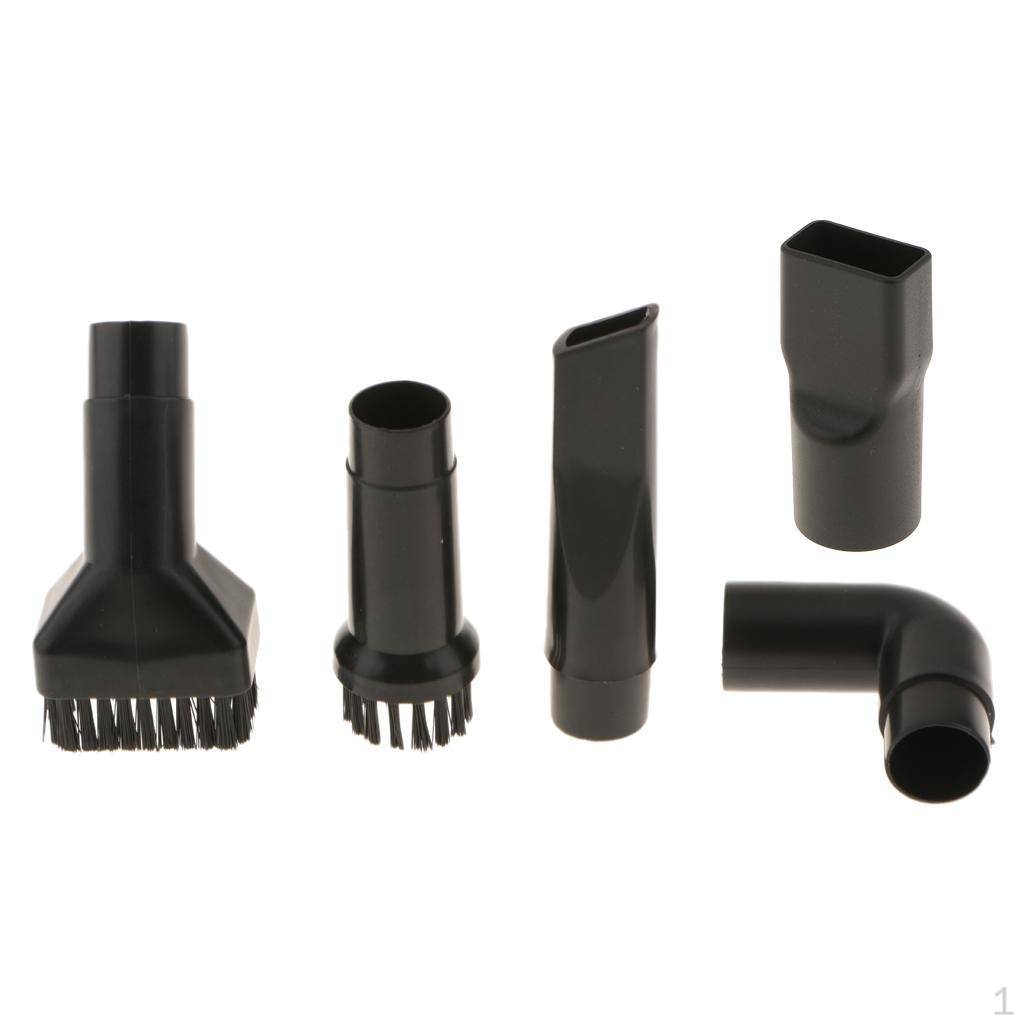 Set 5 Universal Dammsugare Dammsugarmunstycke Platt Munstycke Adapter 32mm/'' Dia.