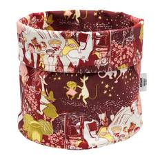 Moomin Arabia Festive Moments Opbevaringskurv 20 Cm - Kurve Bomuld Rød - 1079536