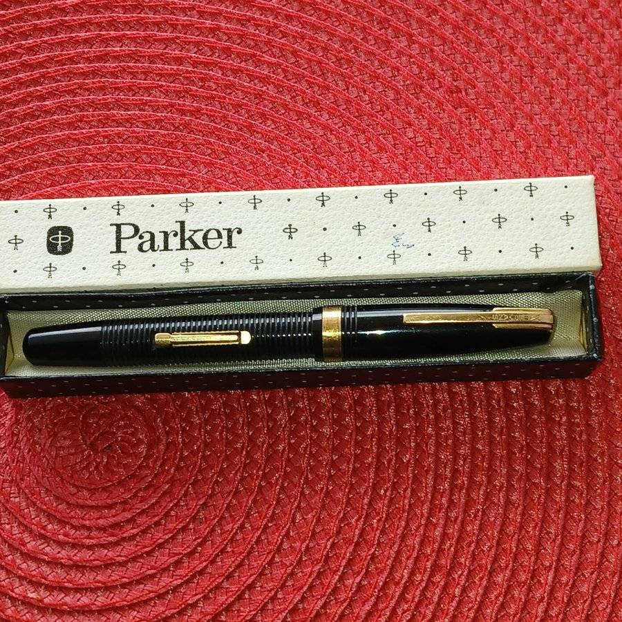 Vintage Parker reservoarpenna med ask