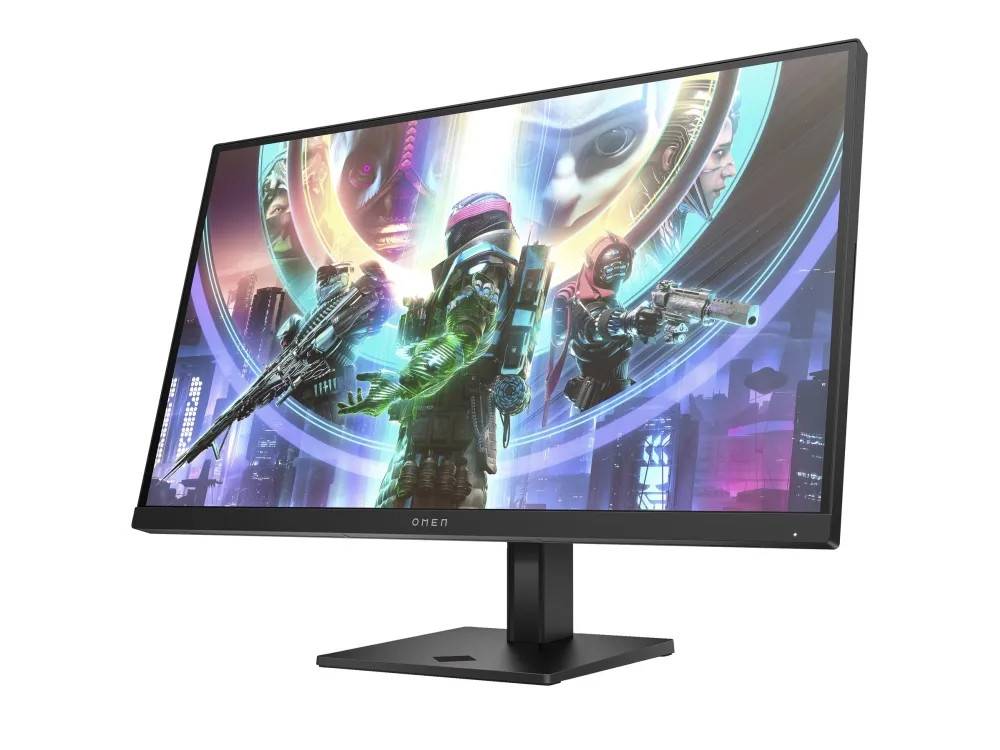 OMEN by HP 27qs - LED-skärm - spel - 27" - 2560 x 1440 QHD @ 240 Hz - IPS - 400 cd/m² - 1000:1 - 1 ms - 2xHDMI, DisplayPort - högtalare - svart