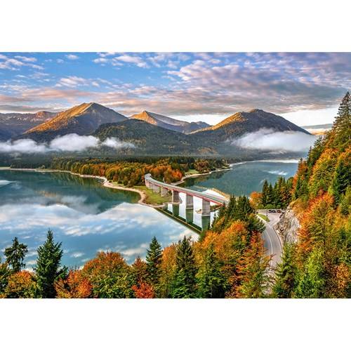 500 bitar - Sylvenstein lake, Allemagne