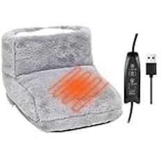 Electric Foot Warmer | Foot Warmer Heating Pads | Adjustable Foot Warmer Cover | Heated Foot Boots | Rapid Heating Foot Warmer Versatile Heating Pads Plush For Sleeping, Bed Comfort