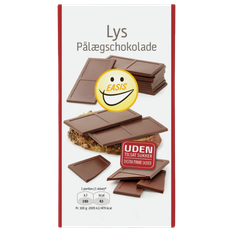 EASIS Lys Pålægschokolade (144 g)