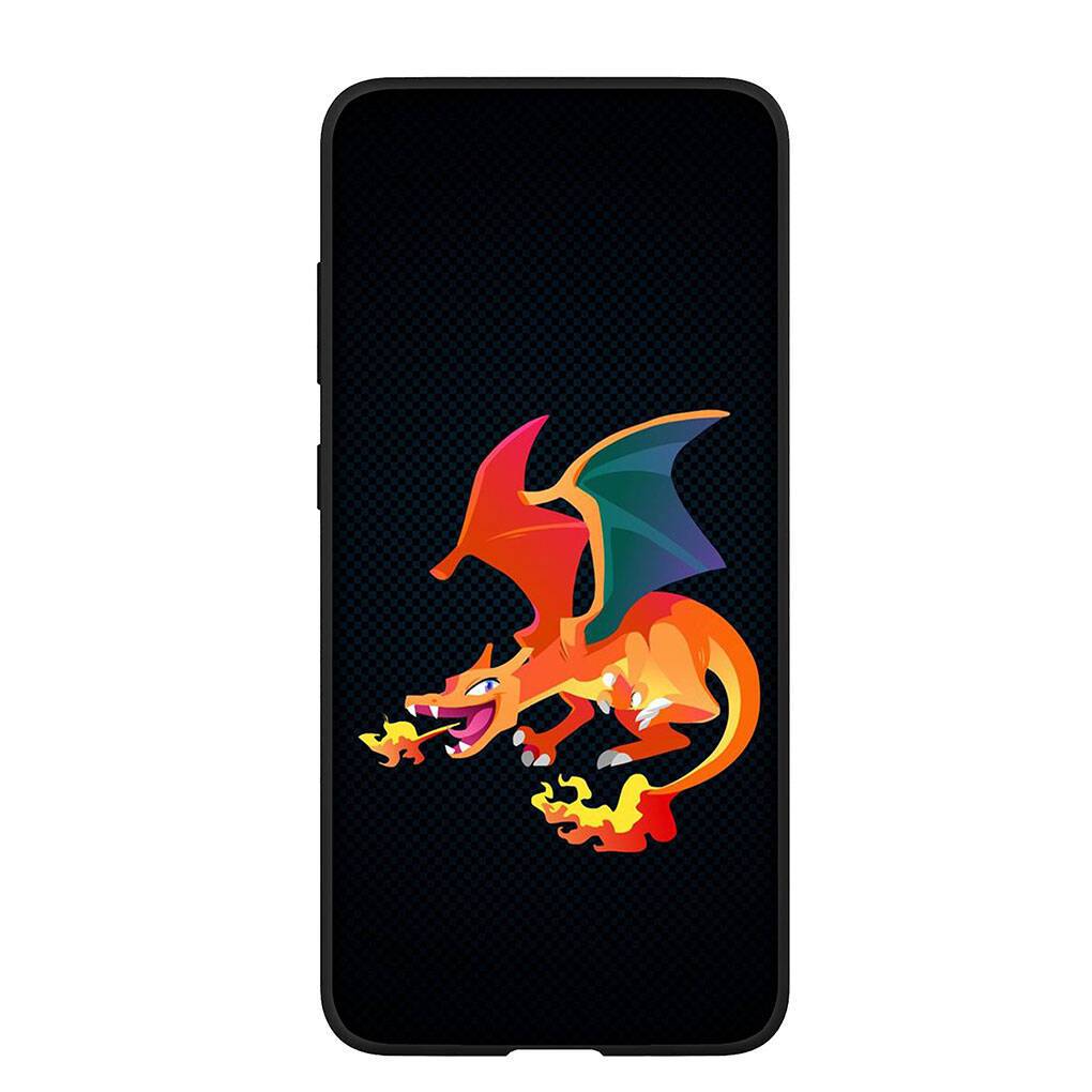 Phone Case for Samsung Galaxy S25 S23 S22 S24 Ultra FE Plus S9 A05 A06 A15 A16 A36 A37 A35 A54 A55 A56 A57 A25 A53 Pikachu Charmander Pokemon GO Cover for Xiaomi Poco C65 4G bolus