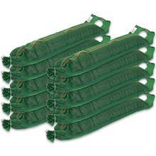 Sandsäck 100x25 cm, sandsäck med handtag, sandvikt, sandpåse, ofylld, 10-pack, VOSS.farming